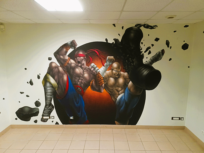 salle de boxe